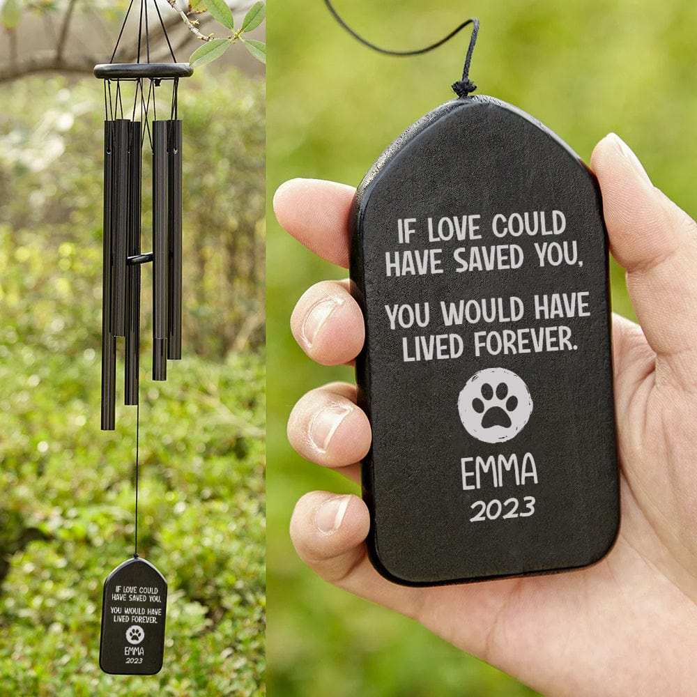 If Love Could Have Saved You Memorial Wind Chimes Personalized Gift N369 889979