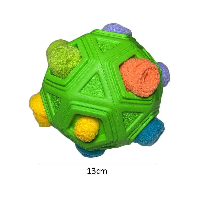 Interactive Dog Puzzle Toys Encourage Natural Foraging Skills Portable Pet Snuffle Ball - Image 10