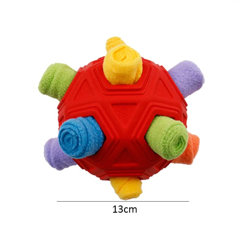 Interactive Dog Puzzle Toys Encourage Natural Foraging Skills Portable Pet Snuffle Ball - Image 11