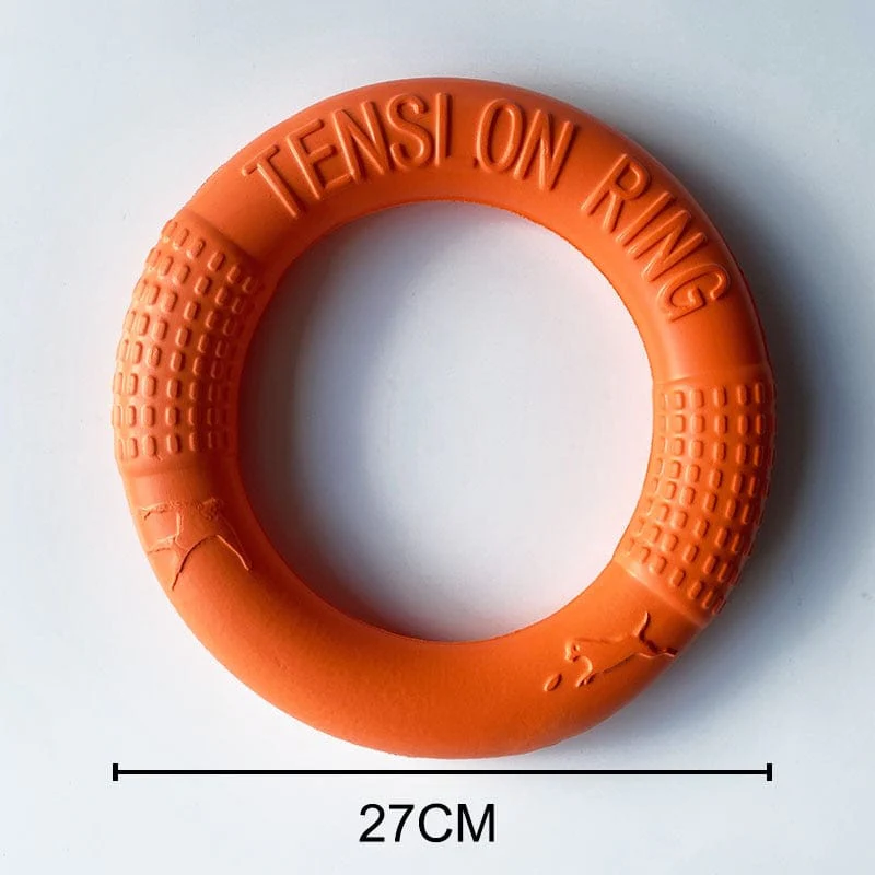 Interactive Training Ring Puller Resistant Flying Discs Bite Ring Toy For Dog - Image 12