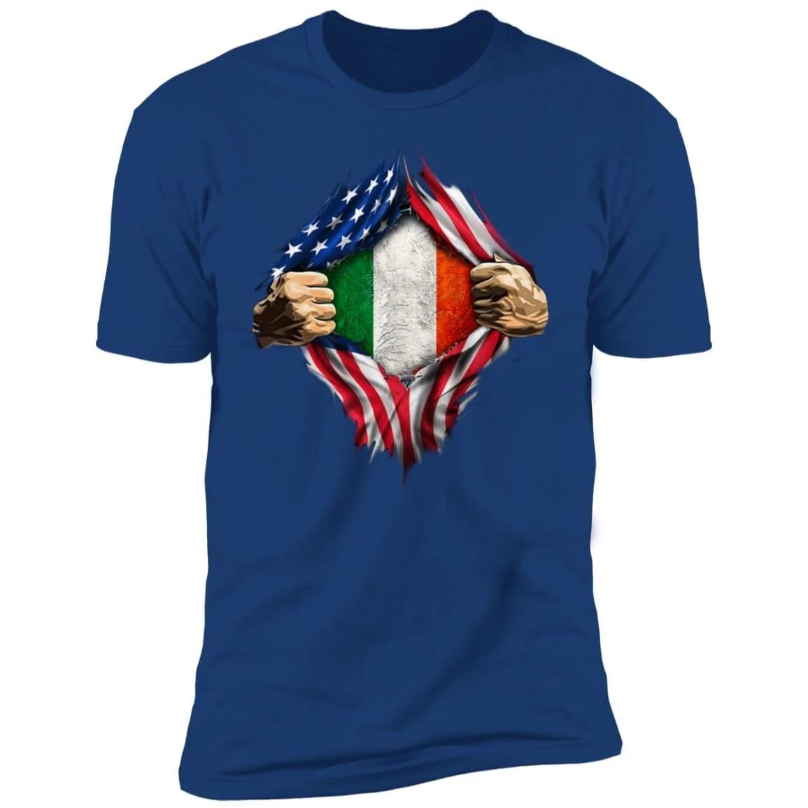 American Irish Flag St Patrick Shirt - Image 6