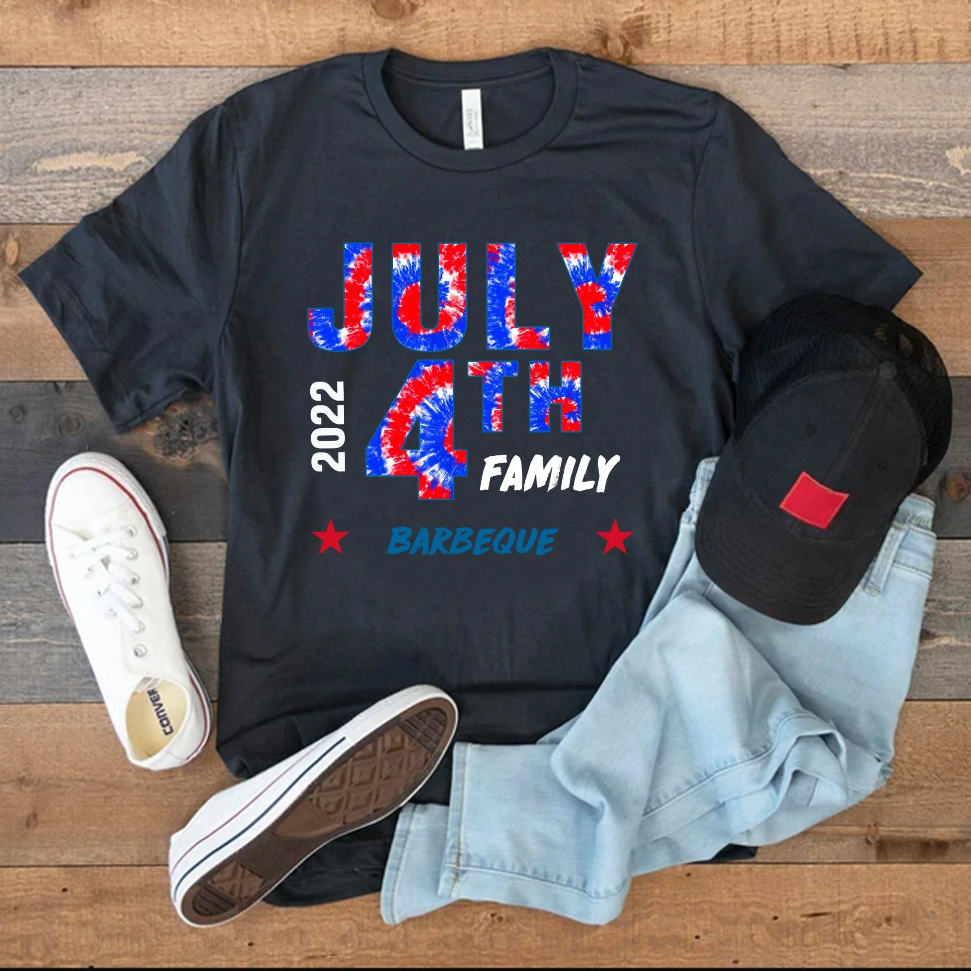 July 4th Family Personalized Custom 4 Th Of July Family Shirt H381 - Image 2