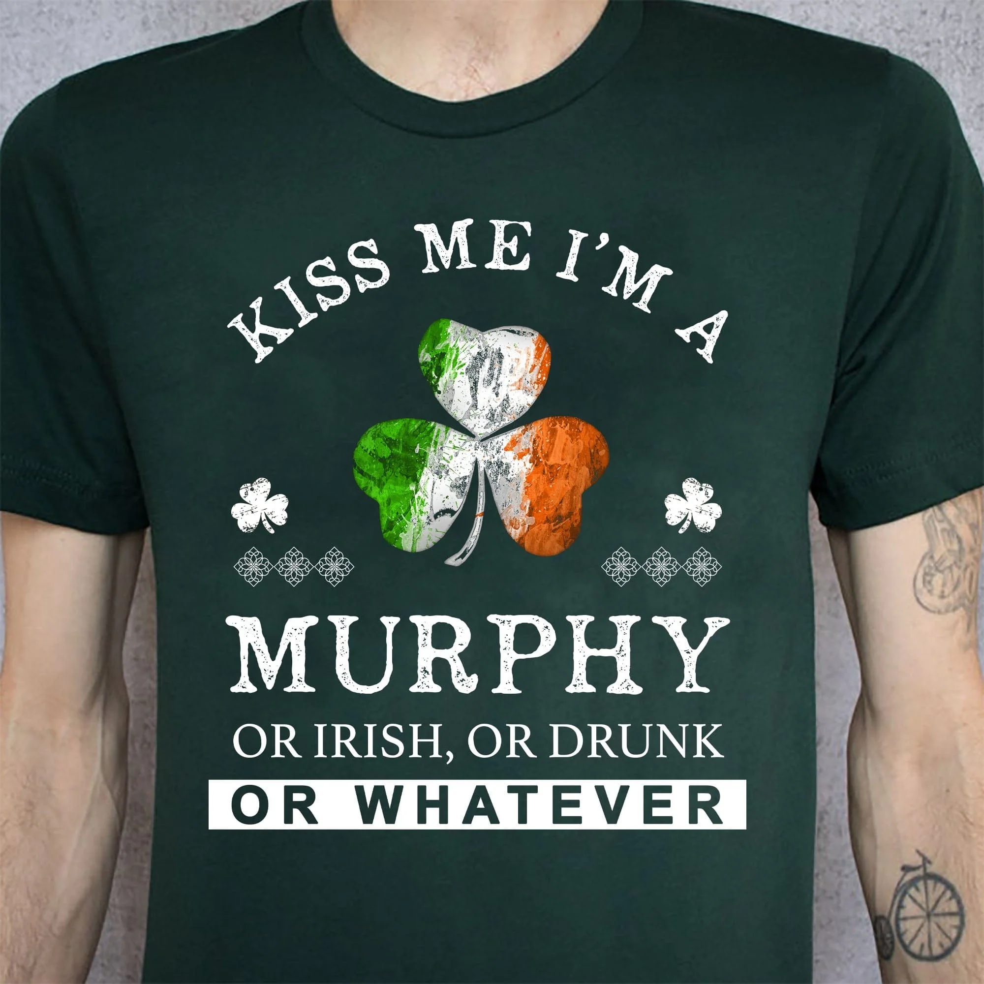 Kiss Me I'm A Irish Custom Shirt C164