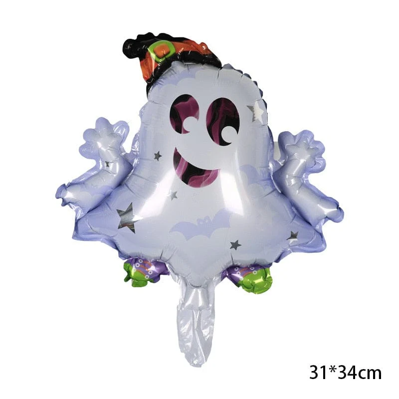 Large Inflatable Ghost Tree Pumpkin Witch Balloons Halloween - Image 30