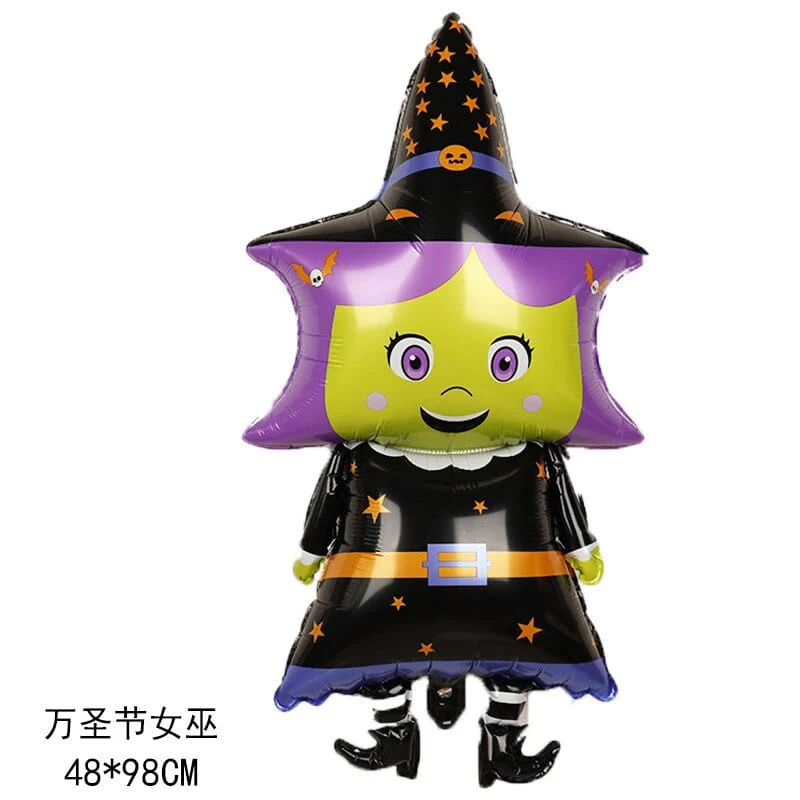 Large Inflatable Ghost Tree Pumpkin Witch Balloons Halloween - Image 45