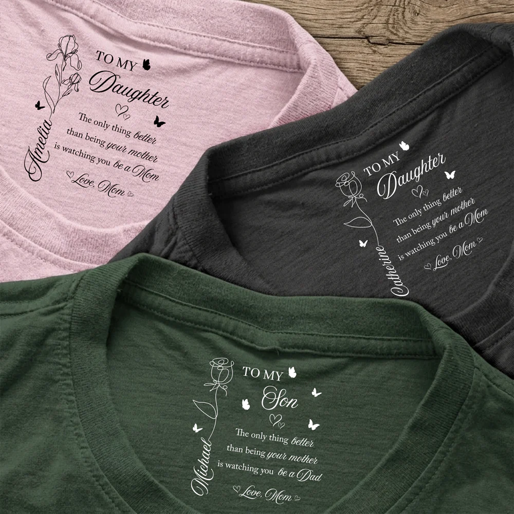 To My Daughter, The Only Thing Better Than Being Your Mother Back Neck Shirt HA75 920790 - Image 6