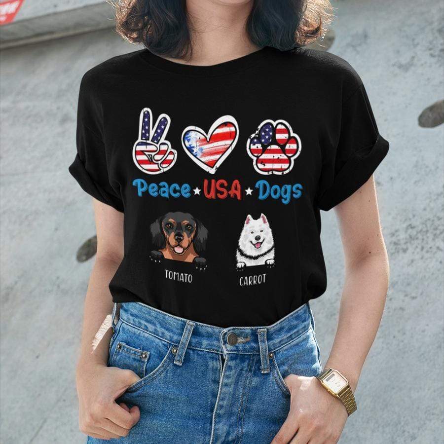Peace USA Dog Shirt - Image 3