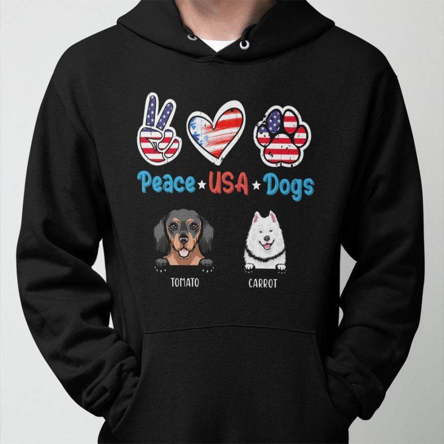 Peace USA Dog Shirt - Image 4