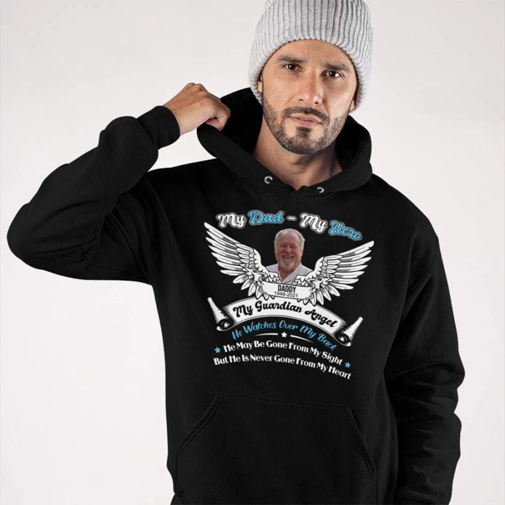 My Dad My Hero Memorial Family Shirt - Image 5