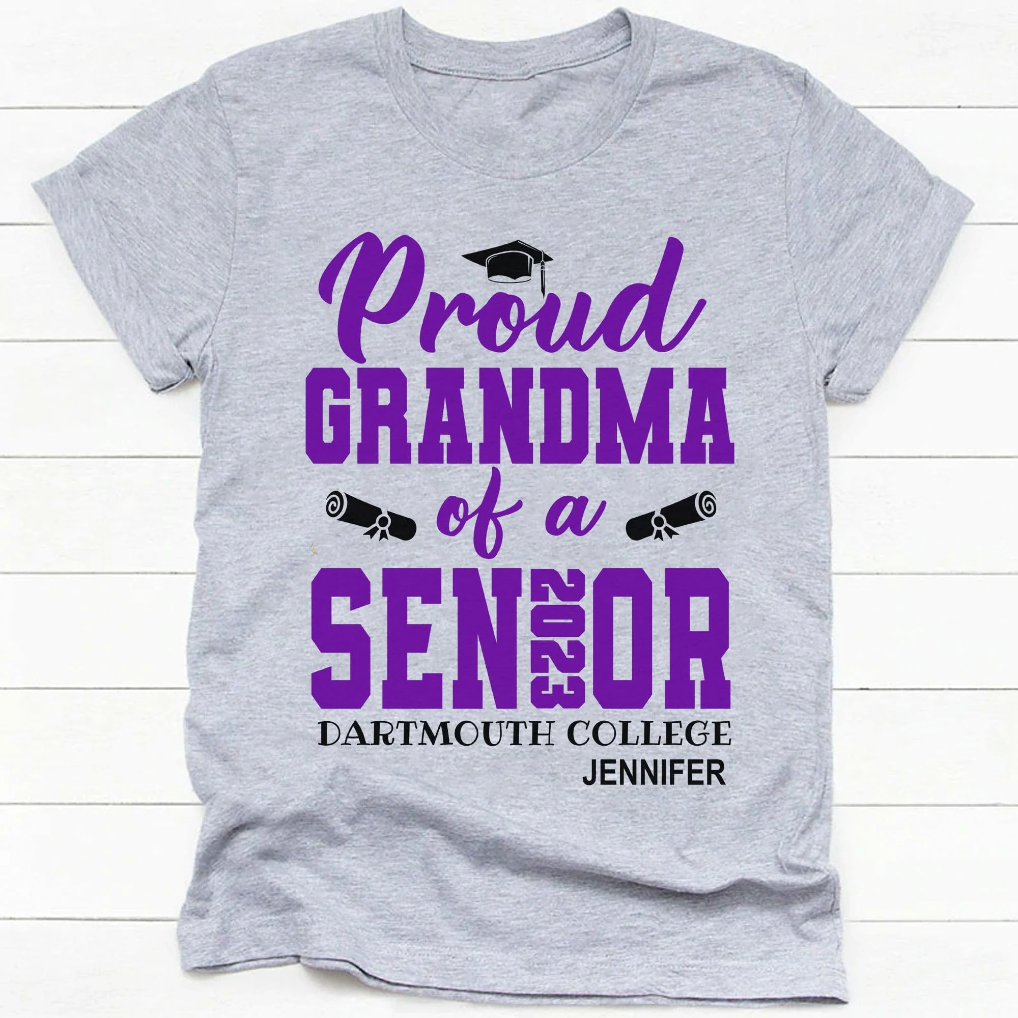 Proud Mom Of 2023 Senior Shirt - Image 2