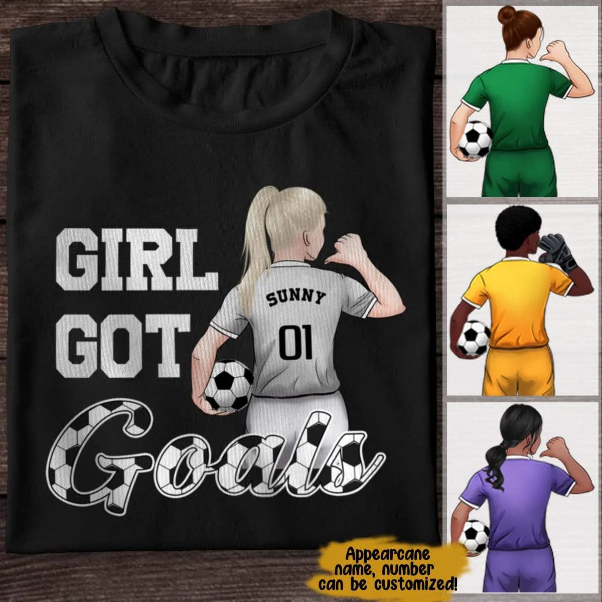Girl Got Goals Soccer Girl Shirt