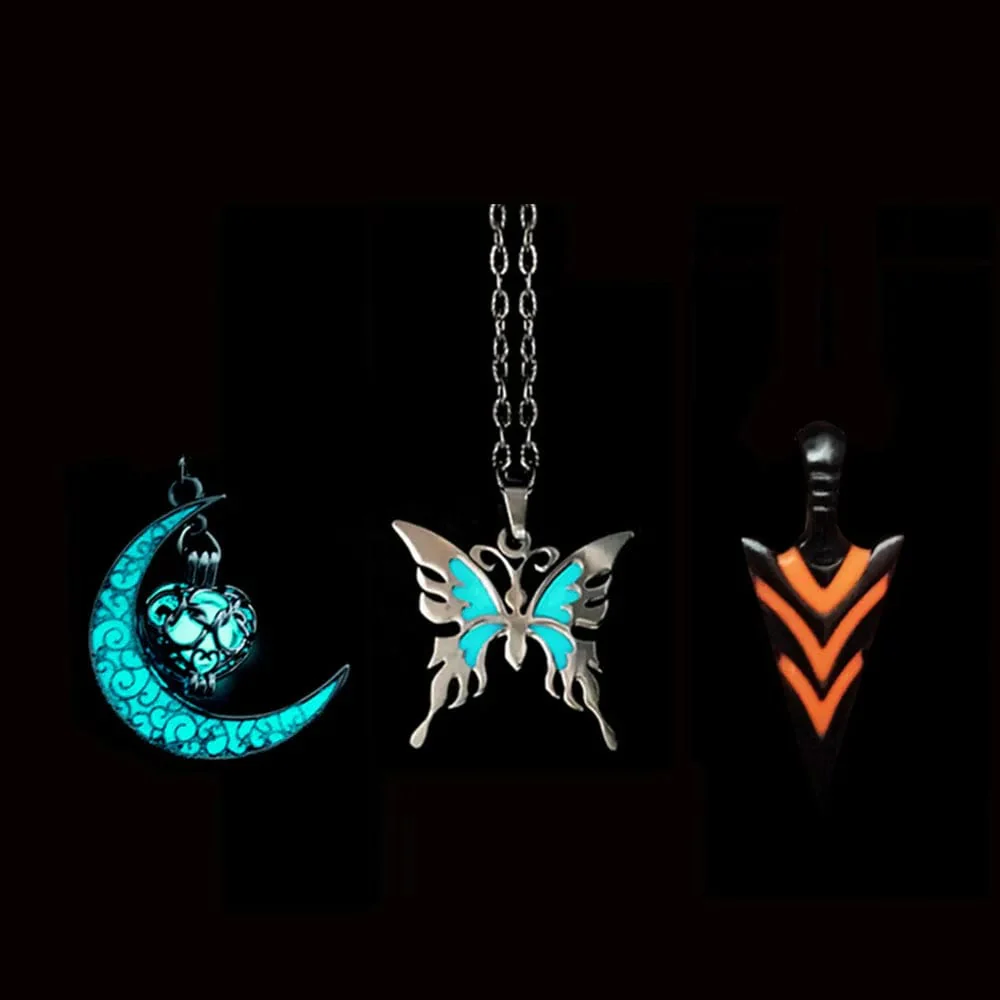 Luminous Glowing Arrow Pendant Necklace Halloween Gift - Image 34