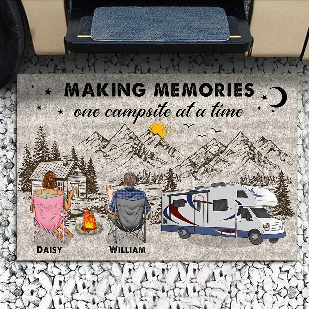 Make Memories One Campsite At A Time Doormat K228 889637