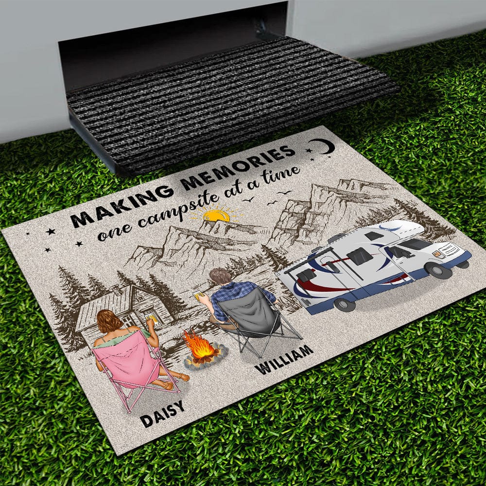 Make Memories One Campsite At A Time Doormat K228 889637 - Image 2