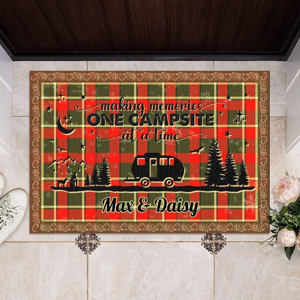 Making Memories One Campsite At A Time Camping Doormat K228 HN590