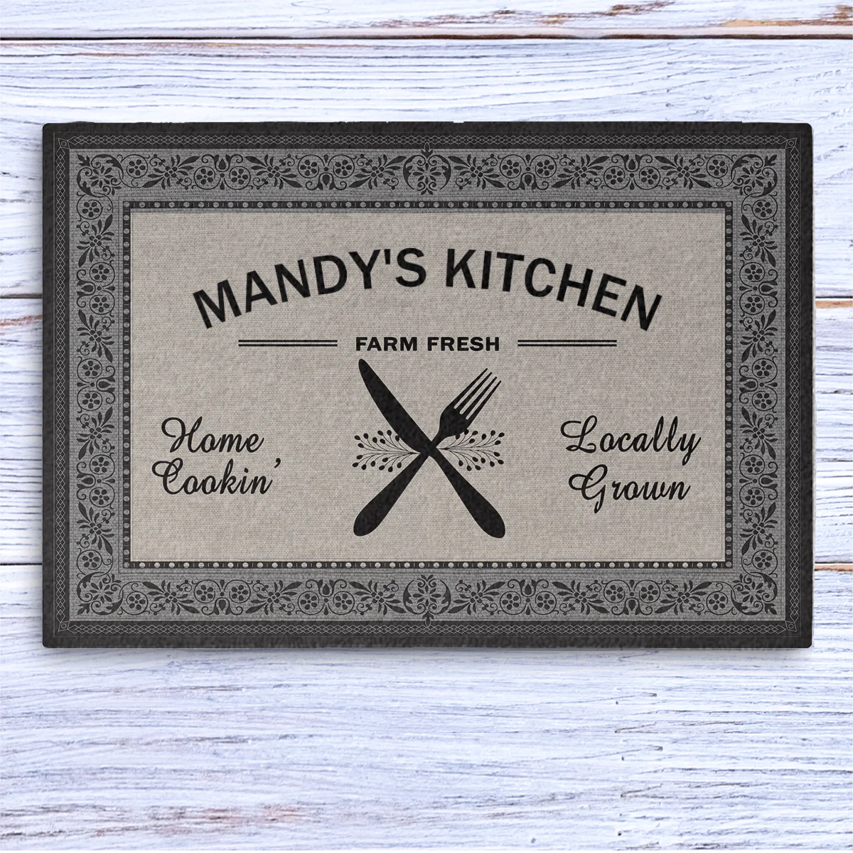 Kitchen Farm Fresh Doormat