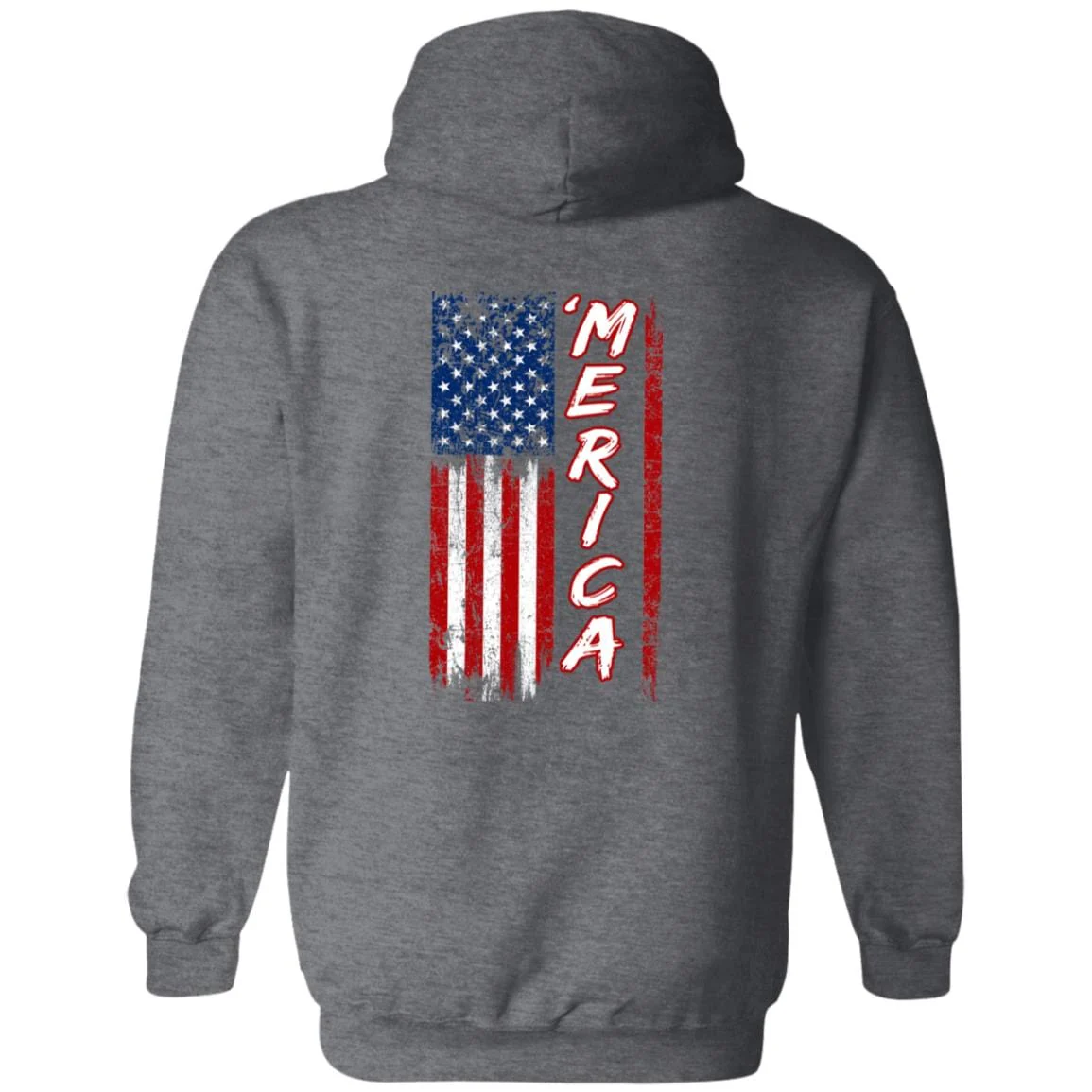 Merica Distressed American Flag 4th of July H375 - Image 6