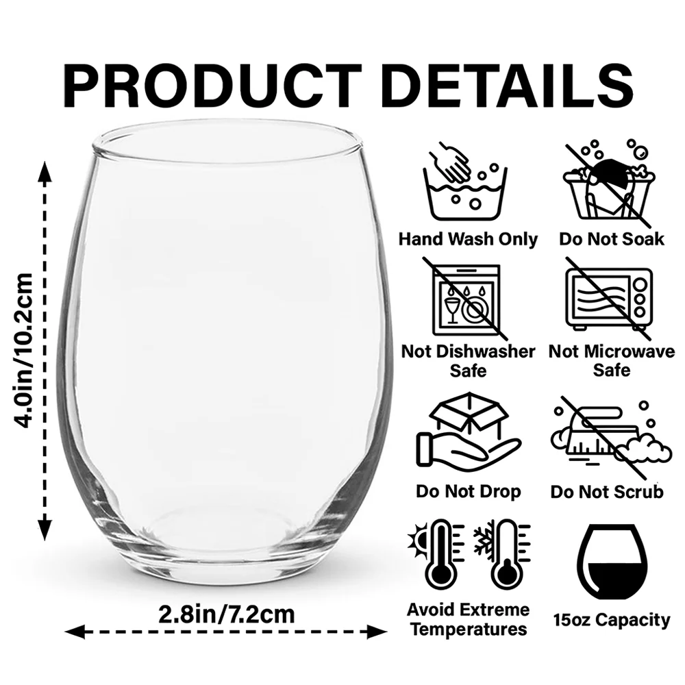 250 Years America Anniversary 250th Independence Day Wine Glass HA75 897358 - Image 7