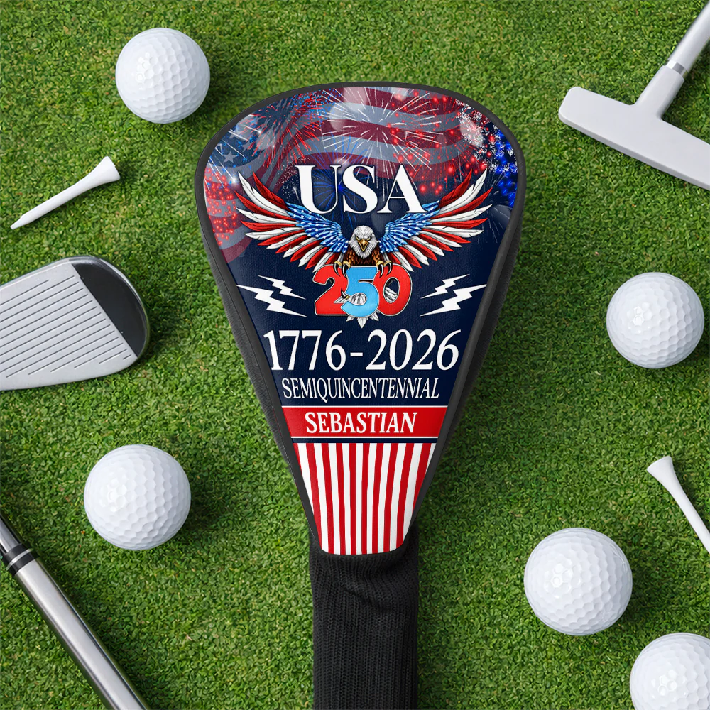 250 Years America Semiquincentennial Golf Club Head Cover HA75 921300 - Image 5