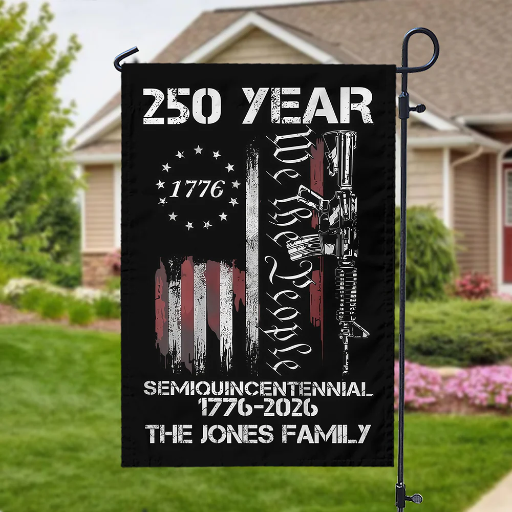 250 Years America Semiquincentennial Personalized Garden Flag HA75 898880 - Image 5