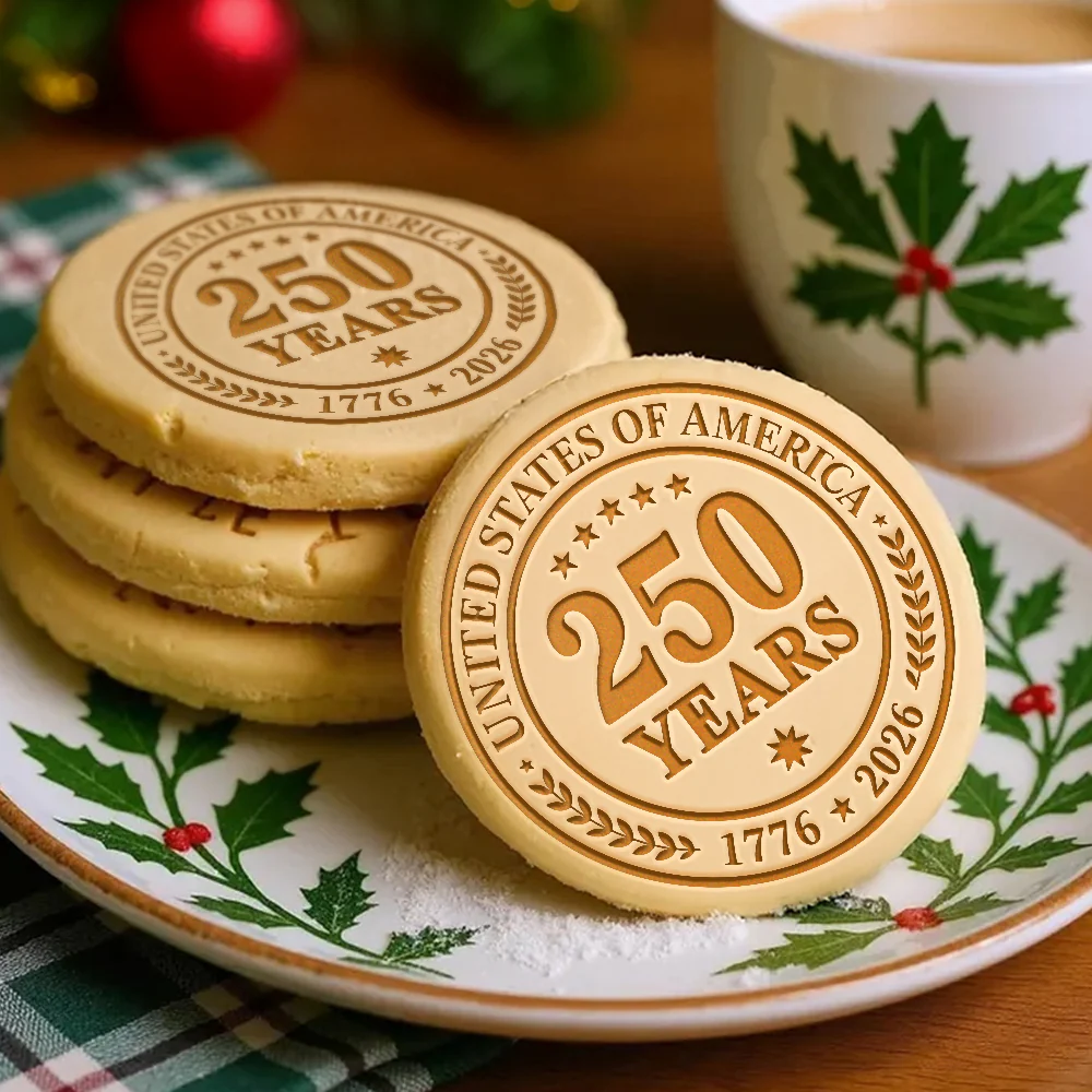 250 Years of America 1776 - 2026 Cookie Stamp American Independence Day Gift HA75 898352