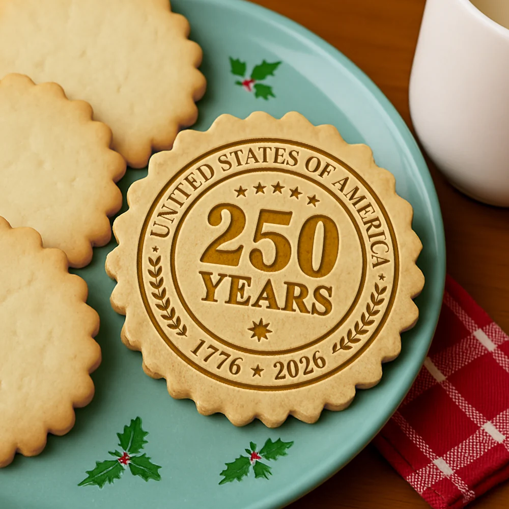 250 Years of America 1776 - 2026 Cookie Stamp American Independence Day Gift HA75 898352 - Image 3