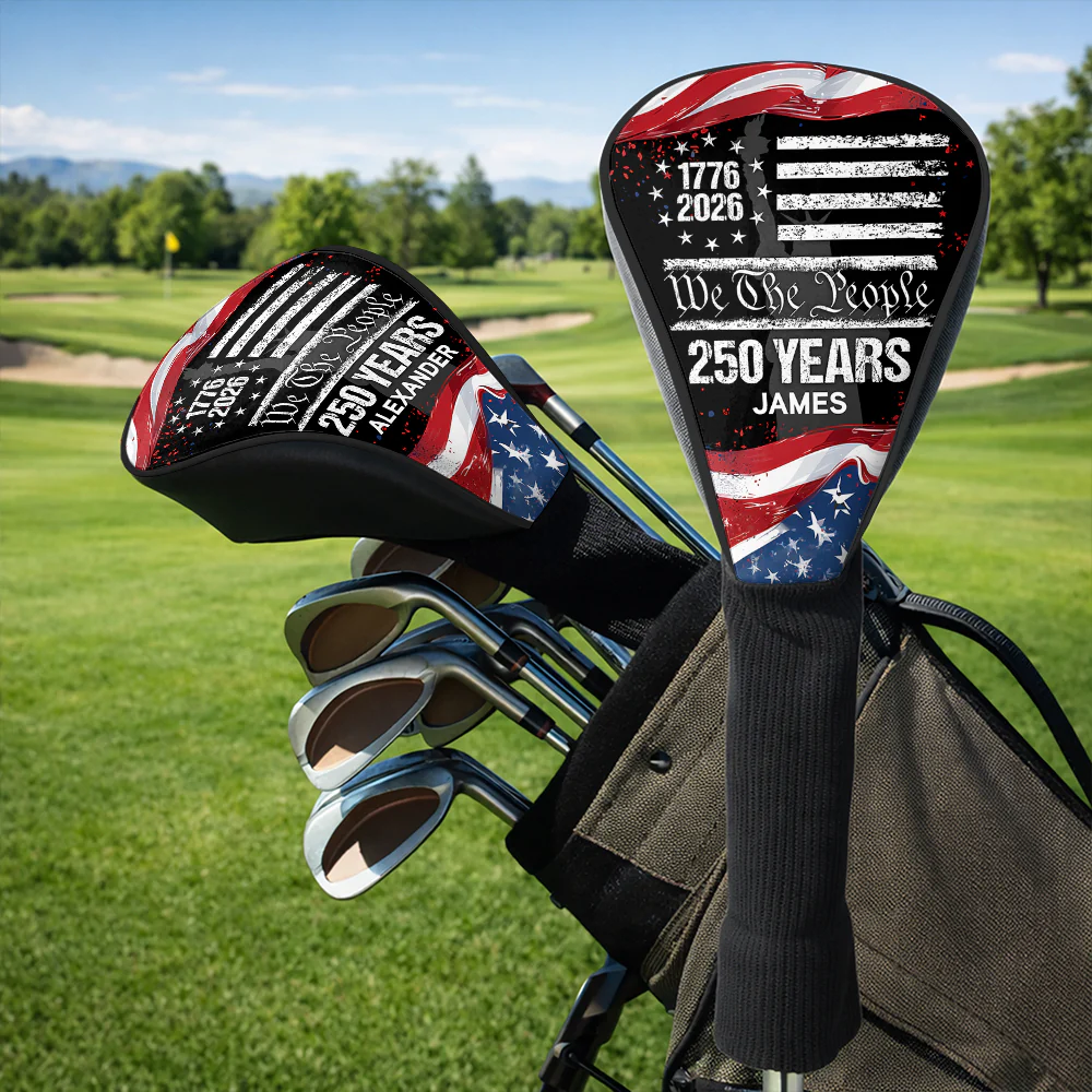 250 Years USA 250th Birthday 1776-2026 Golf Club Head Cover HA75 921302 - Image 5