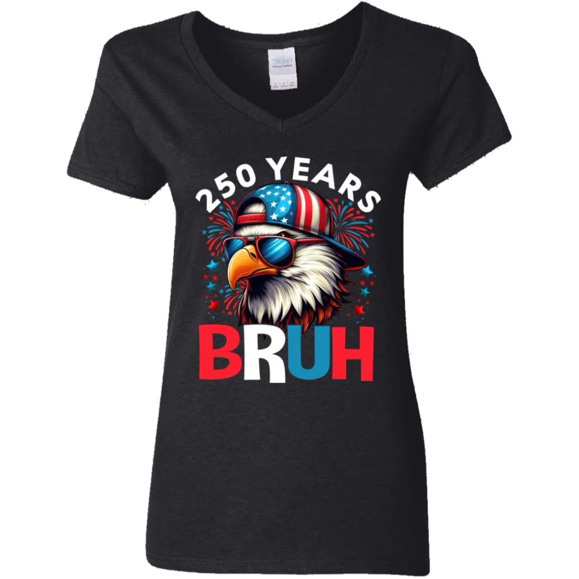 250 Years USA Bruh 250th Birthday 1776-2026 Eagle Flag Dark Shirt HA75 897318 - Image 17