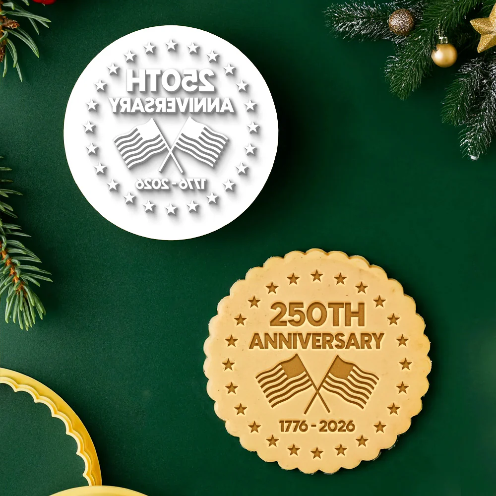 250th Anniversary 1776-2026 America Cookie Stamp HA75 920422 - Image 2