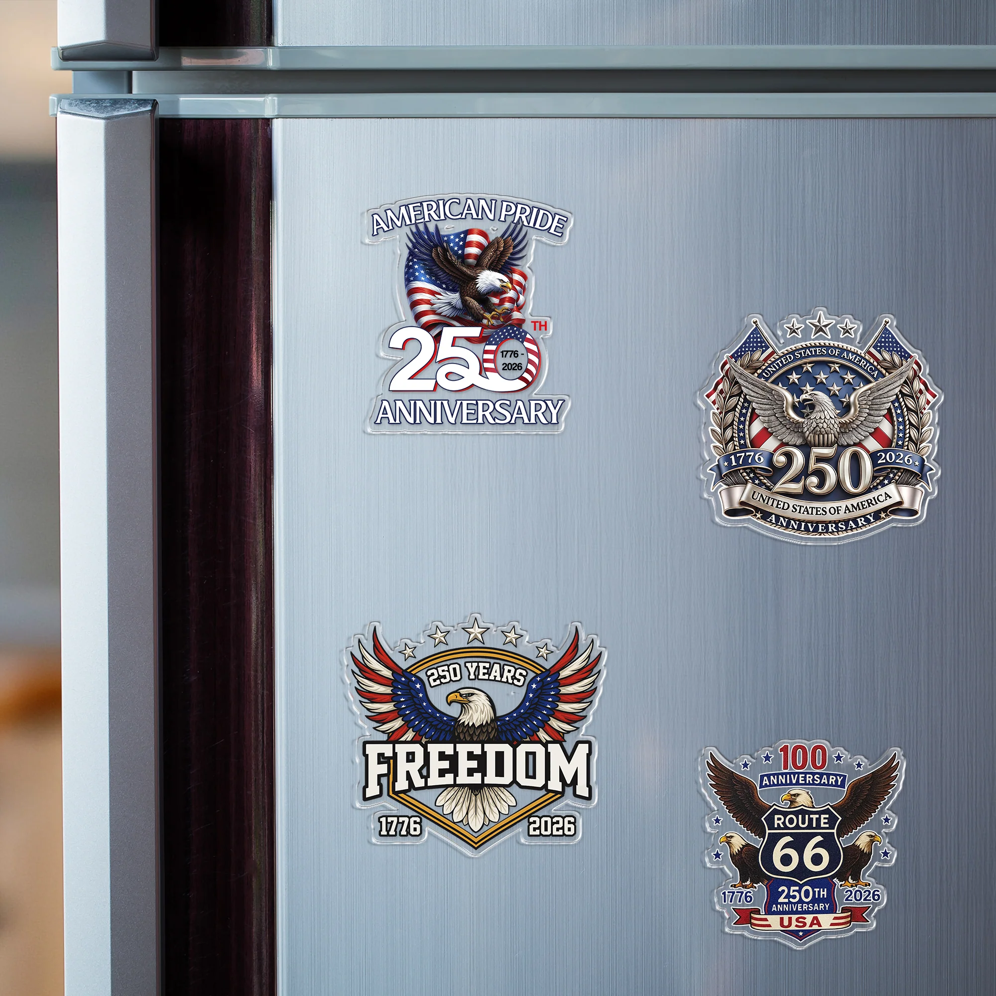 250th Anniversary United States Of America Acrylic Magnet HA75 920418 - Image 3