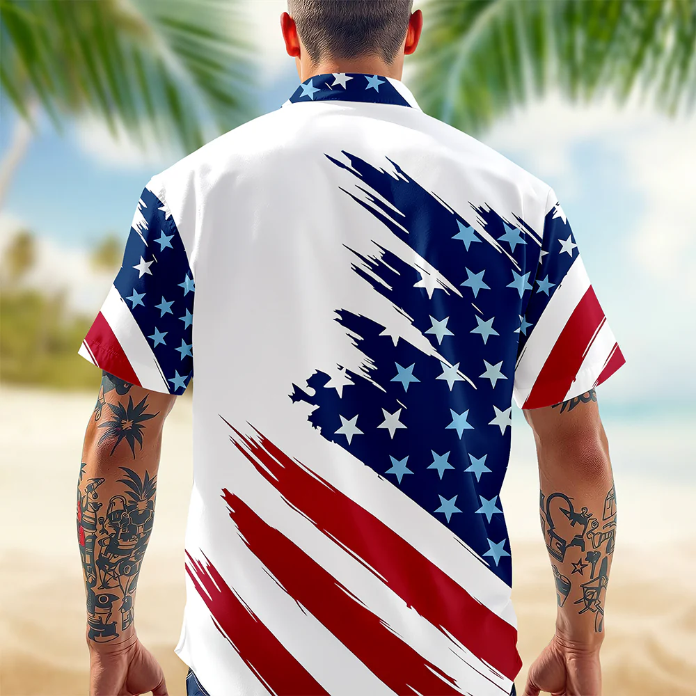 America’s Anniversary 250th 1776-2026 Patriotic Independence Day Hawaii Shirt HA75 921608 - Image 2