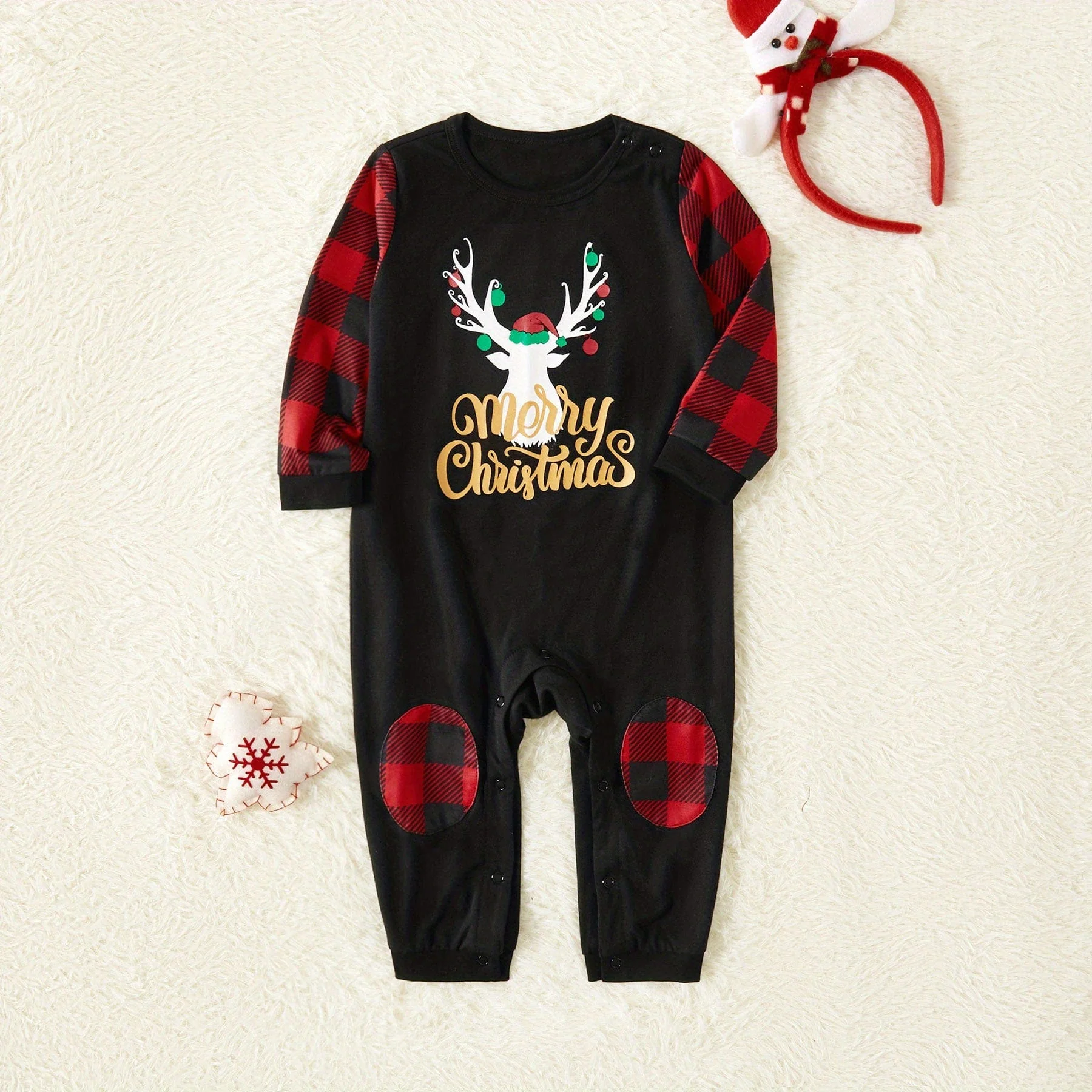 Cozy Family Matching Crew Neck Long Sleeve Sets Christmas Gift HA75 - Image 13