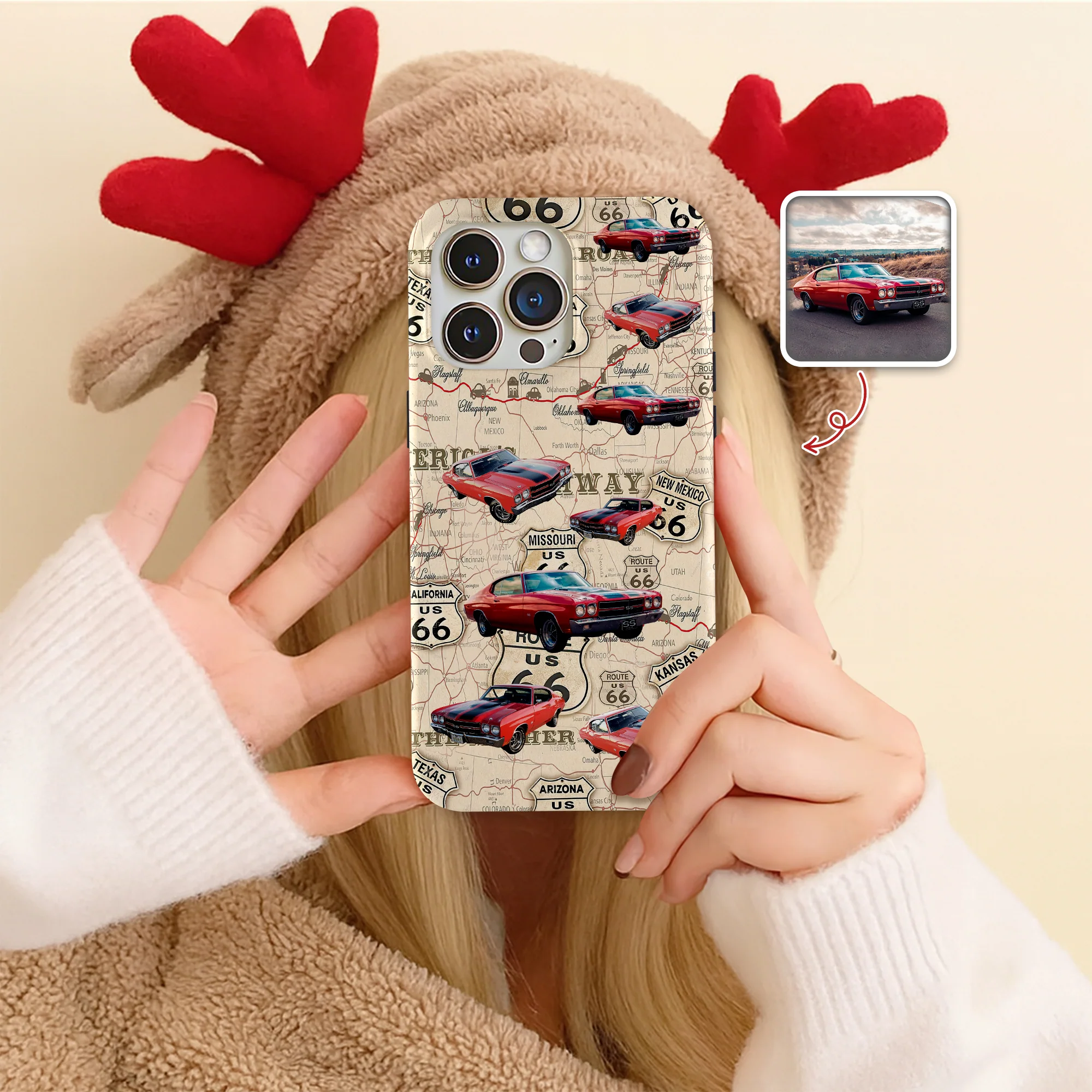 Custom Car Photo Phone Case For Car Lovers HA75 920232 - Image 3