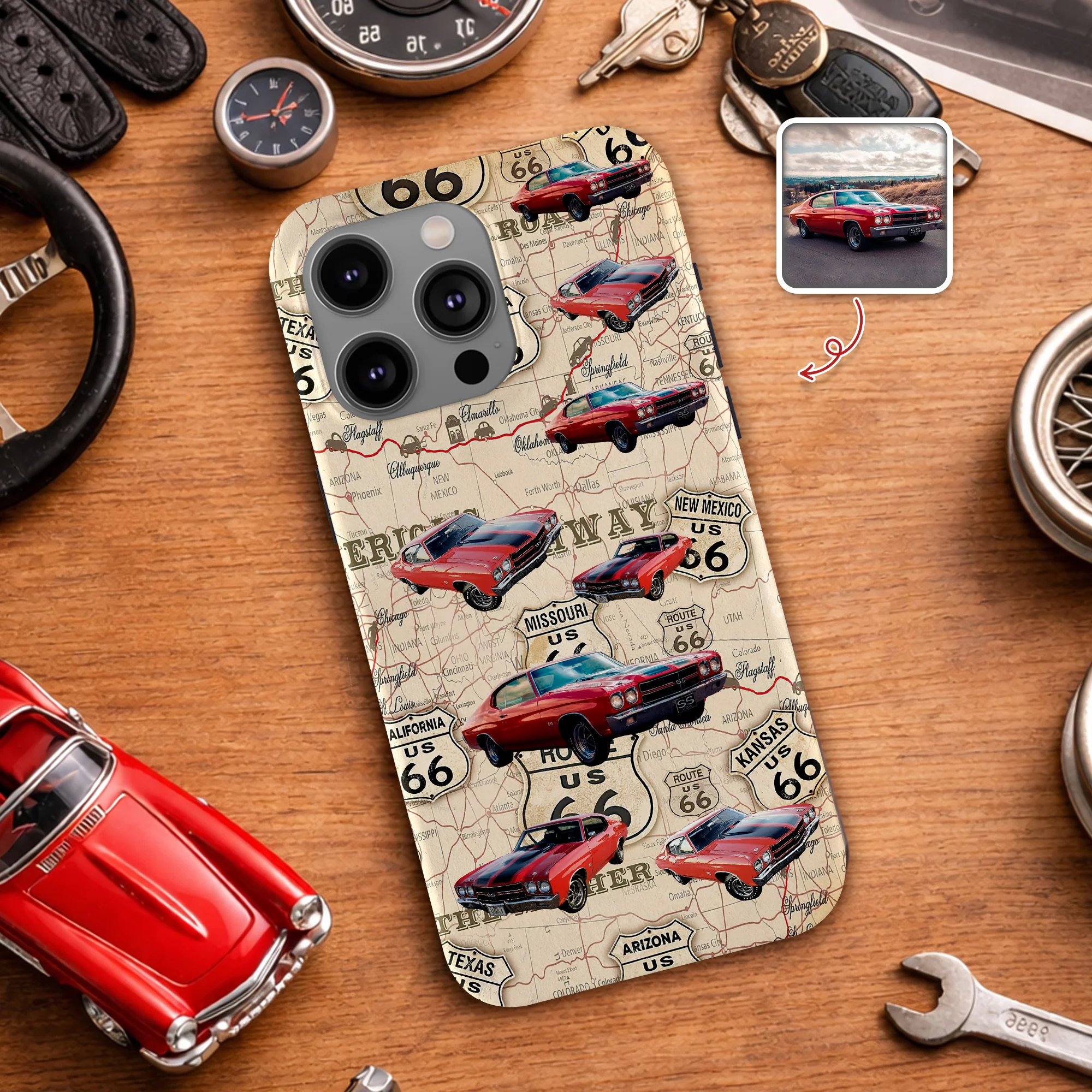 Custom Car Photo Phone Case For Car Lovers HA75 920232 - Image 8