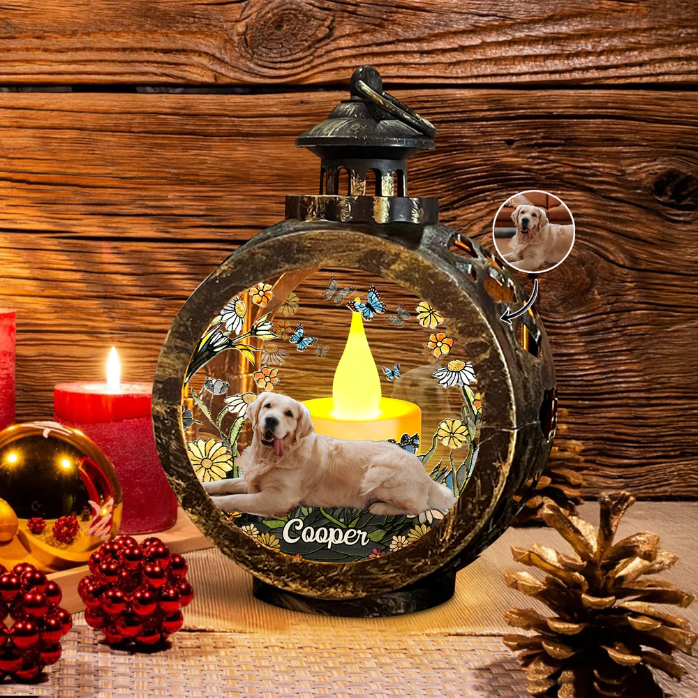 Custom Dog Cat Photo - Personalized Christmas Lantern Ornament For Dog, Cat Lovers HA75 898074 - Image 4