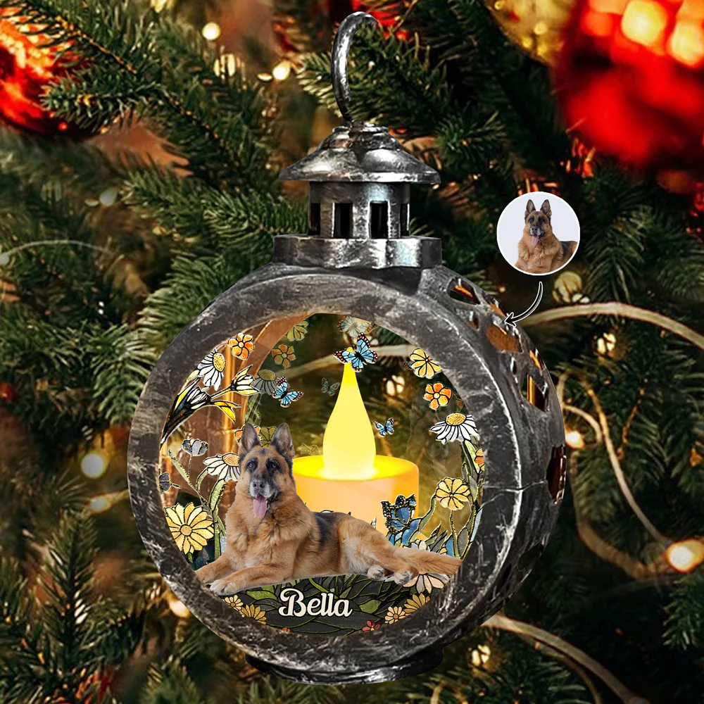 Custom Dog Cat Photo - Personalized Christmas Lantern Ornament For Dog, Cat Lovers HA75 898074 - Image 5