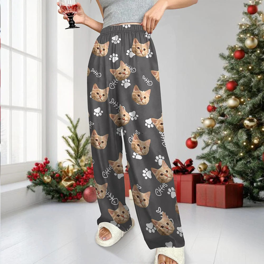 Custom Dog Cat Photo With Colorful Background Pants Christmas Gift TA29 HA75 889957 - Image 9