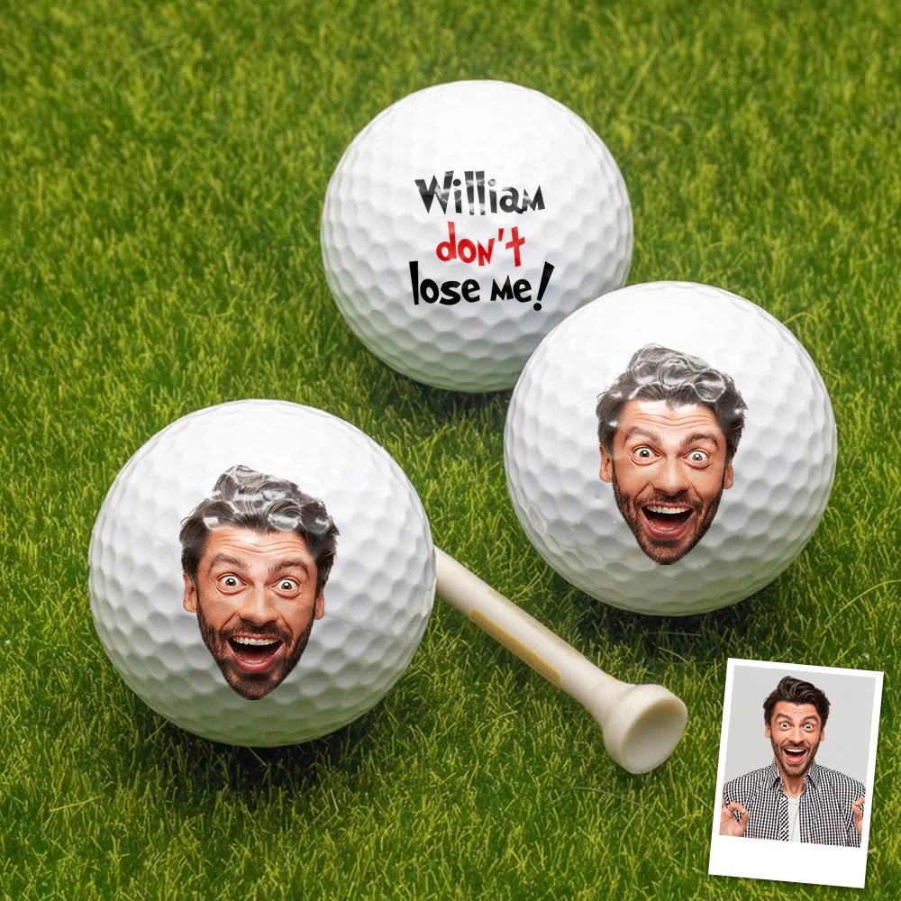 Custom Face and Name Personalized Don't Lose Me Golf Ball Gift For Golf Lovers HA75 898698 - Image 3