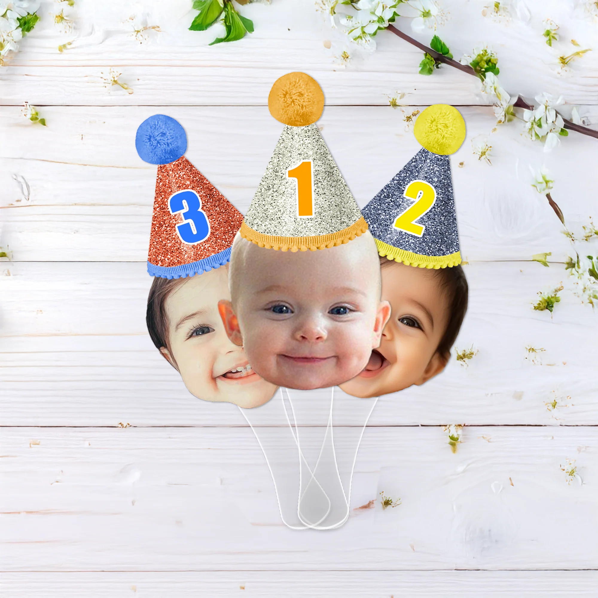 Custom Face Photo Fans Personalised Birthday Gift Party Decor HA75 892054 - Image 5