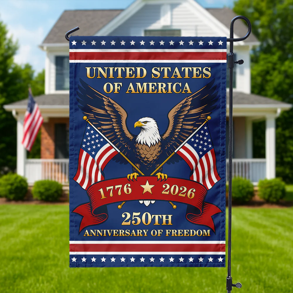Custom Family Name United States Of America 1776 - 2026 Personalized Garden Flag HA75 921600 - Image 6