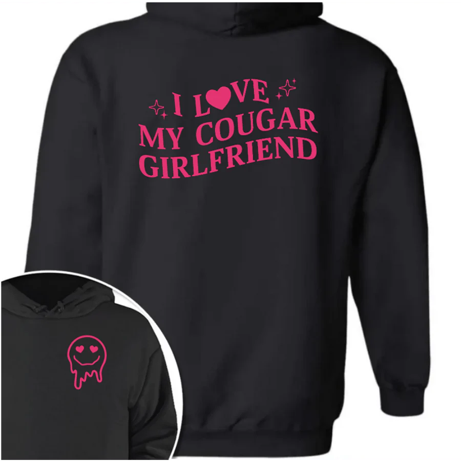 Custom I Love My Cougar Girlfriend, Wife Shirt Valentine's Day, Anniversary Gift HA75 891818 - Image 13