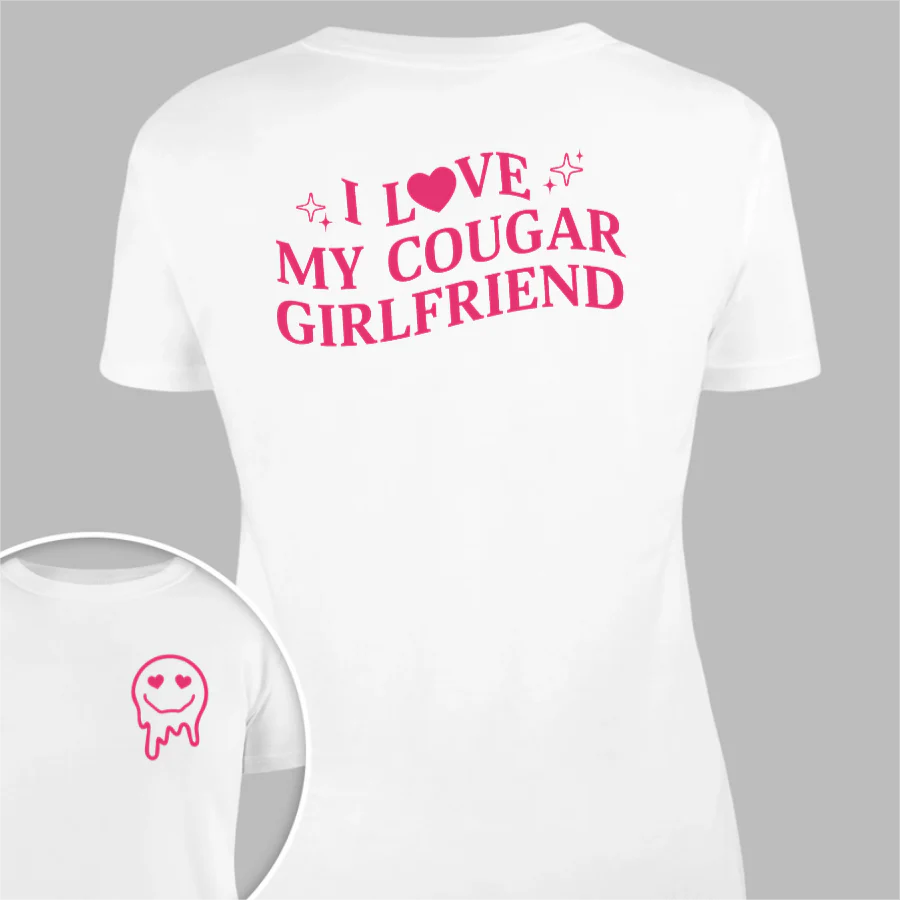 Custom I Love My Cougar Girlfriend, Wife Shirt Valentine's Day, Anniversary Gift HA75 891818 - Image 16