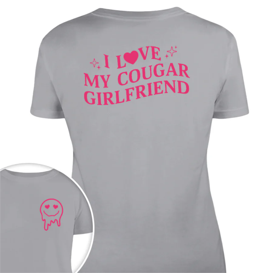 Custom I Love My Cougar Girlfriend, Wife Shirt Valentine's Day, Anniversary Gift HA75 891818 - Image 17