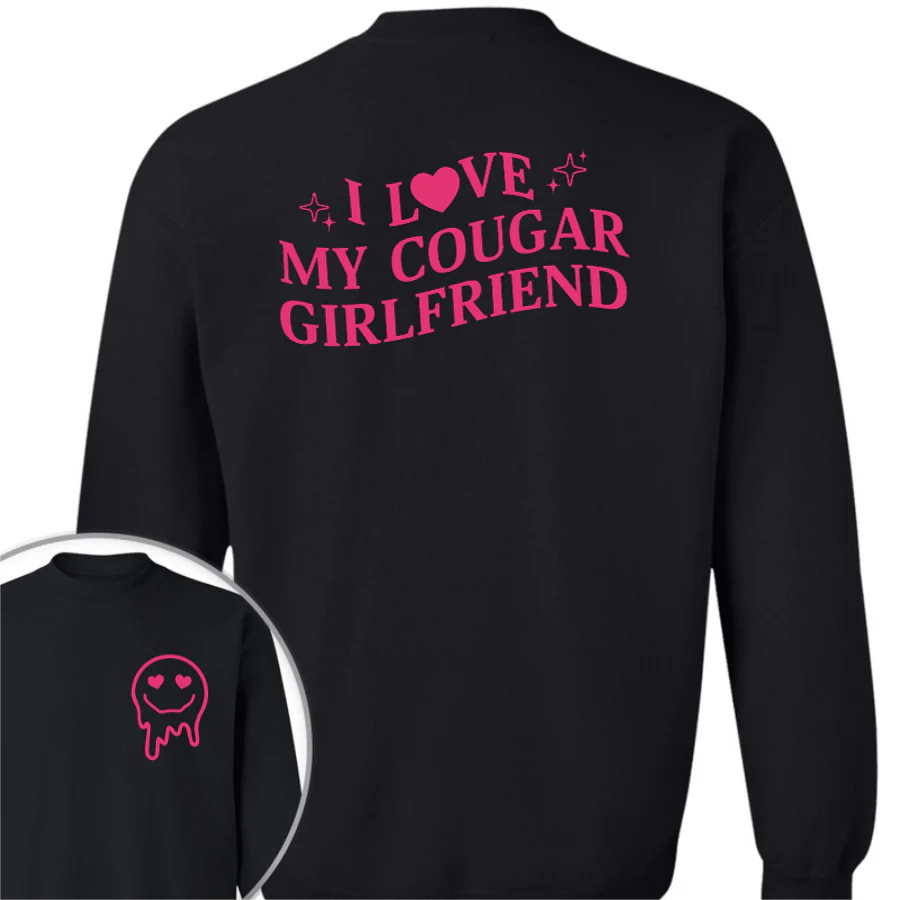 Custom I Love My Cougar Girlfriend, Wife Shirt Valentine's Day, Anniversary Gift HA75 891818 - Image 18