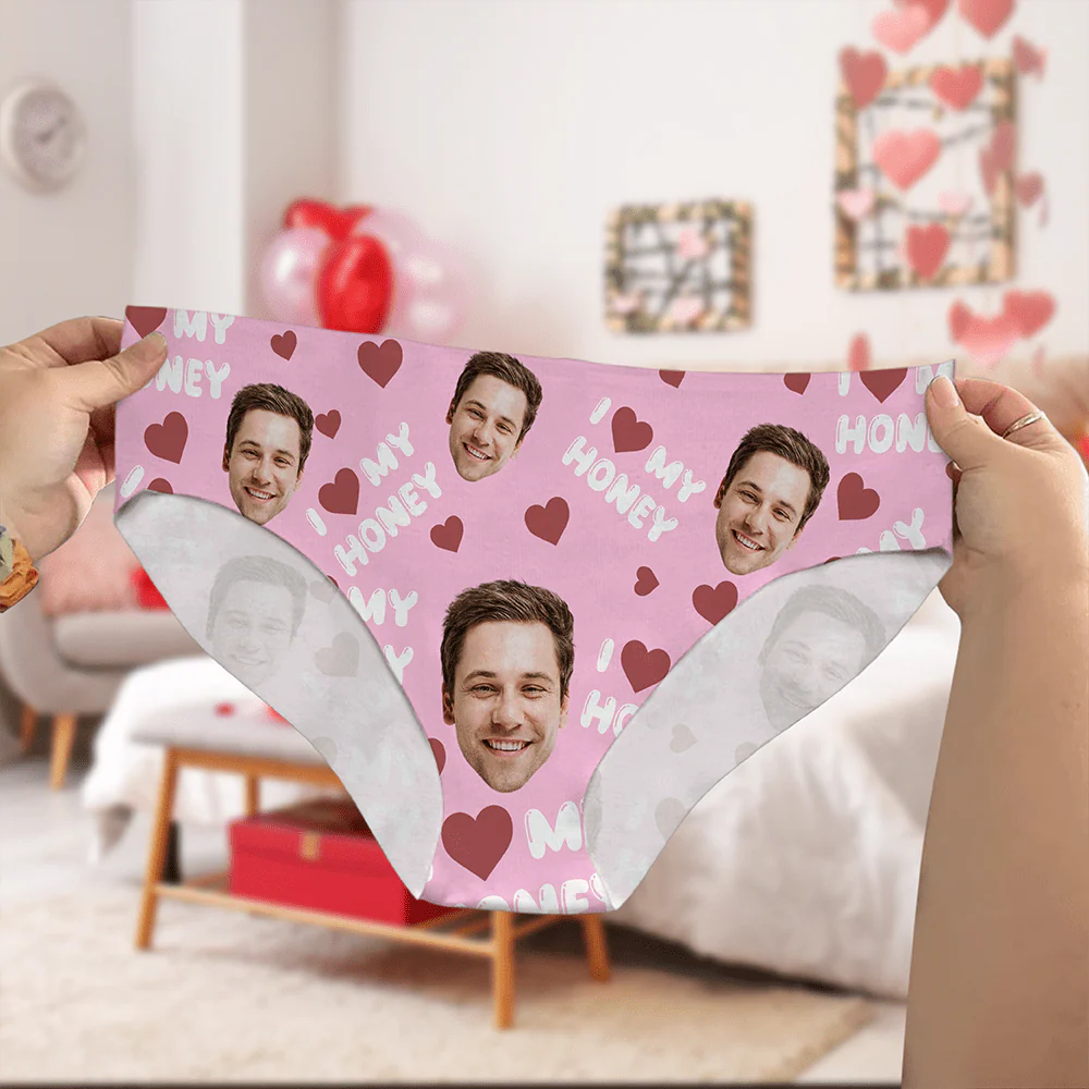 Custom I Love My Husband/ Boyfriend Underwear Valentine's Day, Anniversary Gift for Wife HA75 891824 - Image 3