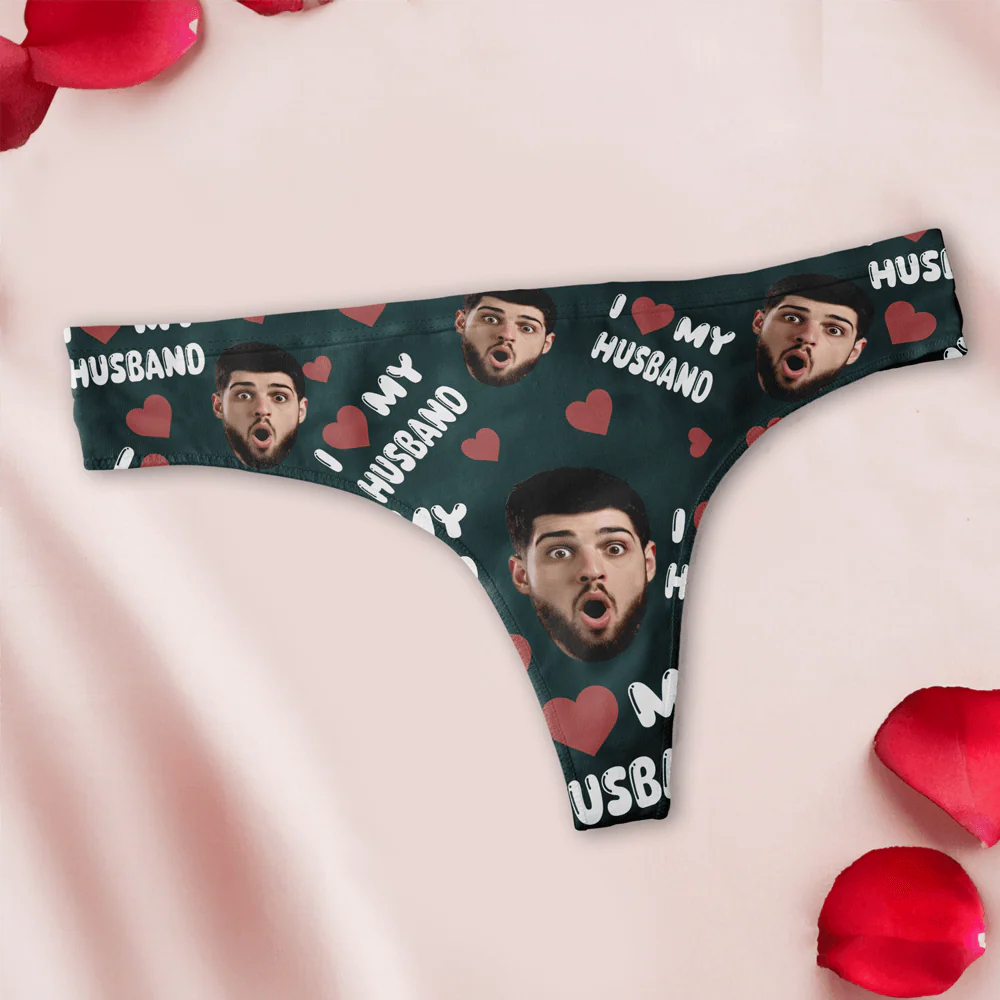 Custom I Love My Husband/ Boyfriend Underwear Valentine's Day, Anniversary Gift for Wife HA75 891824 - Image 4