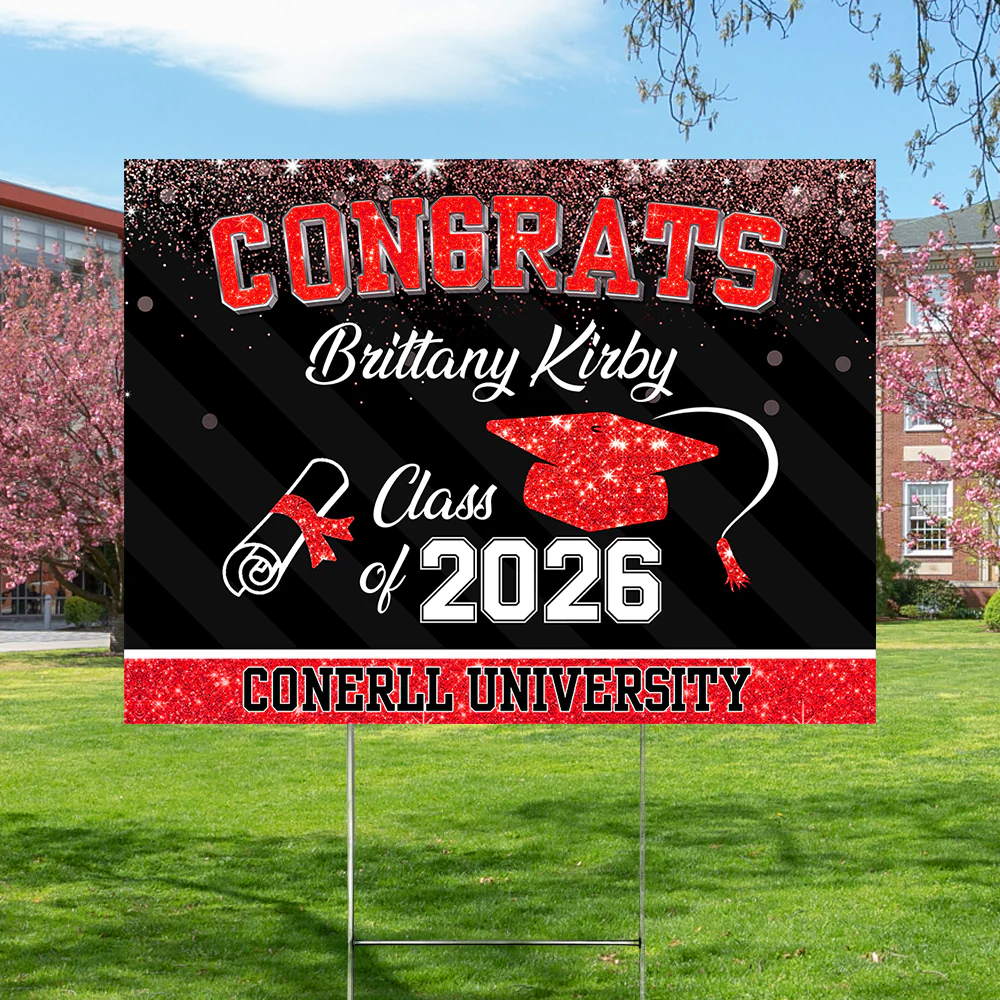 Custom Name Class Of 2026 Personalized Graduation Yard Sign HA75 920466