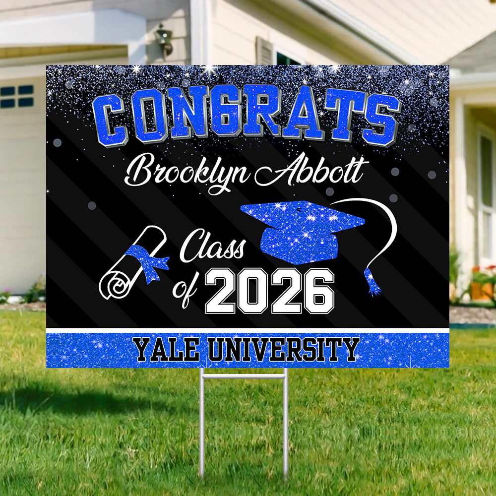 Custom Name Class Of 2026 Personalized Graduation Yard Sign HA75 920466 - Image 3