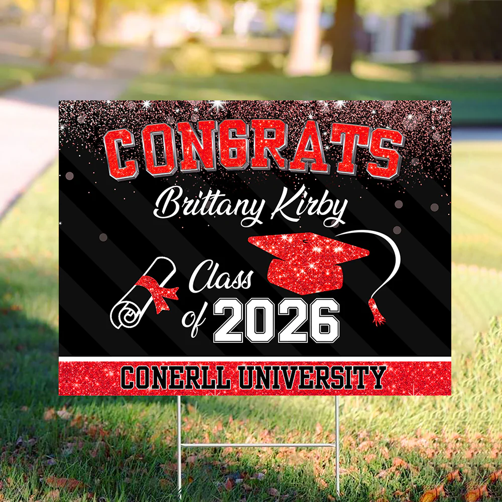 Custom Name Class Of 2026 Personalized Graduation Yard Sign HA75 920466 - Image 4