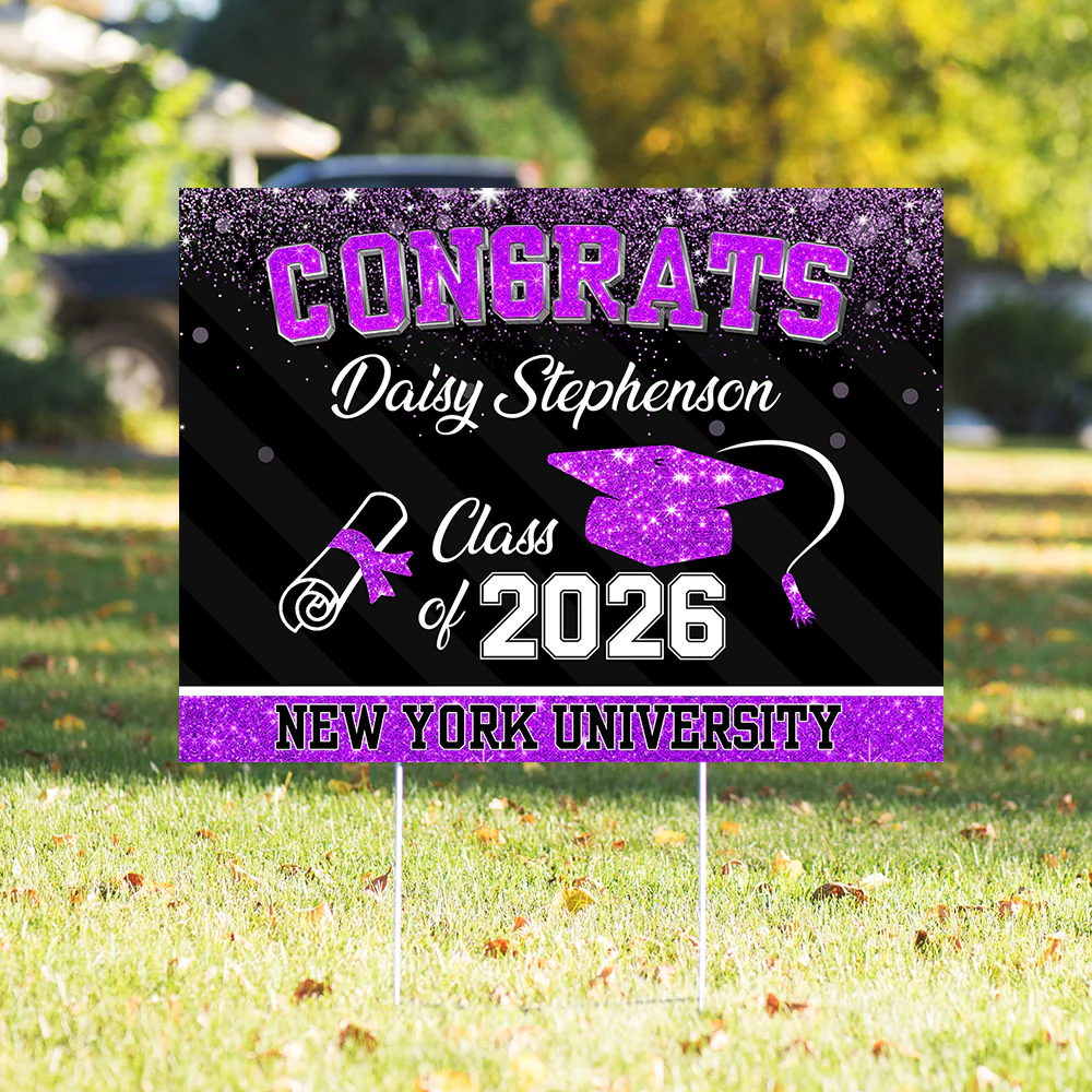 Custom Name Class Of 2026 Personalized Graduation Yard Sign HA75 920466 - Image 6